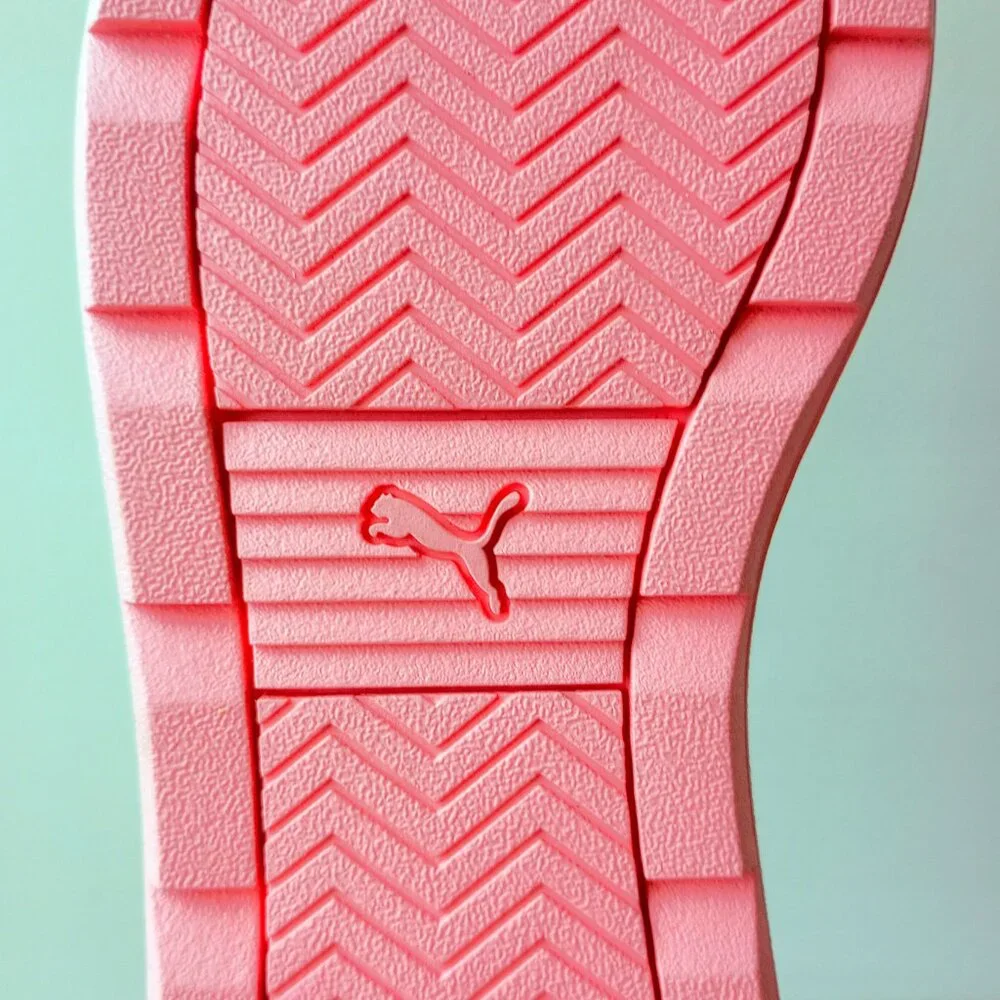 Puma Women's Karmen Rebelle She Moves Us Platform in Lovely White Peach Smooth - Picture 13 of 13